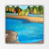Paintings with Swimming Pools