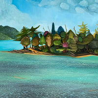 West Coast Beach Painting