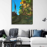 Colorful Vancouver Trail Paintings