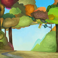 Colorful Autumn Tree Painting Vancouver Artist