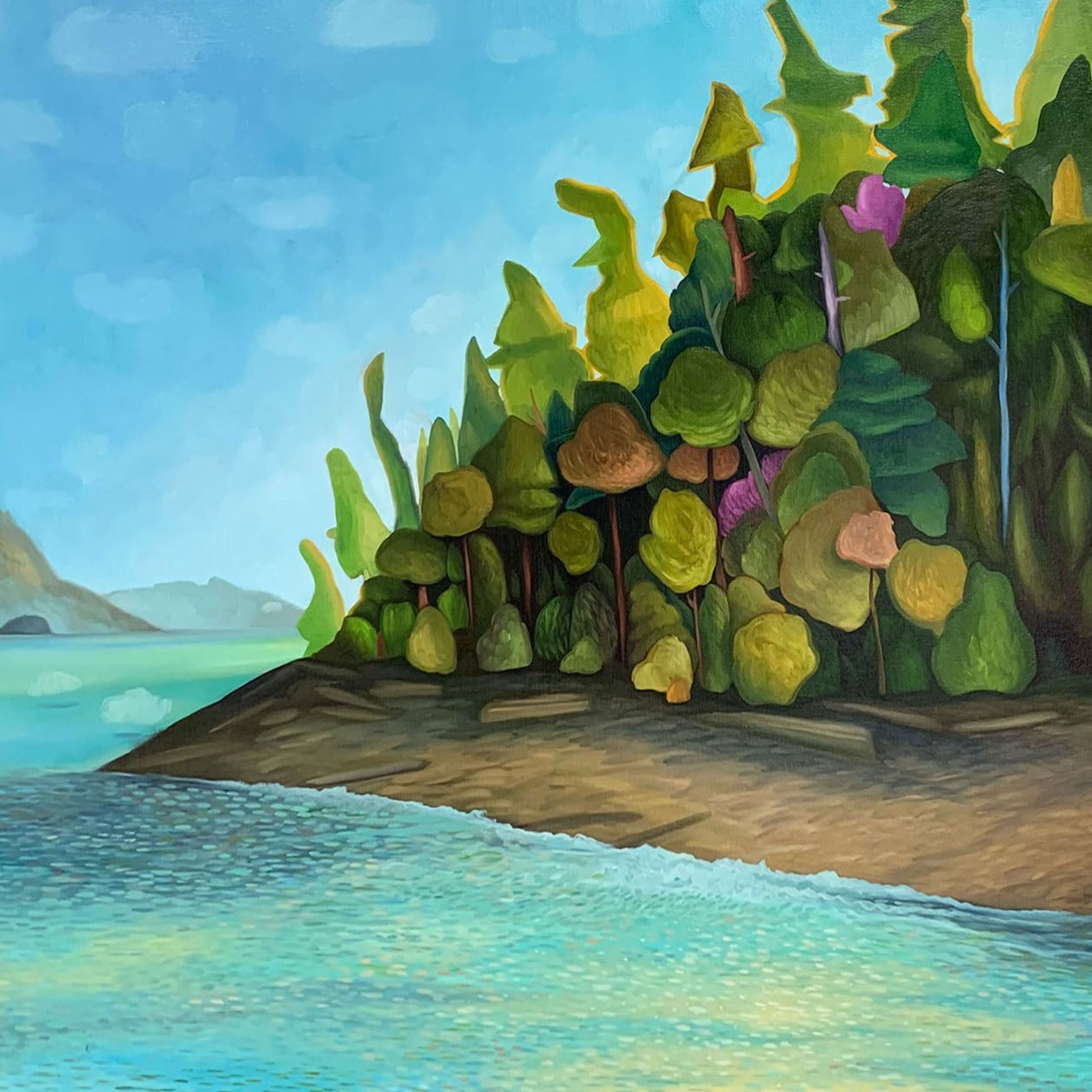 Vancouver Island Pacific Northwest Oil Paintings Vancouver Artist