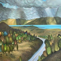 West Kelowna Painting with Mission Hill Winery