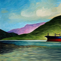 Low Tide Vancouver Beach Paintings