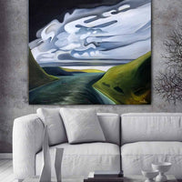Storm Sky Paintings Vancouver