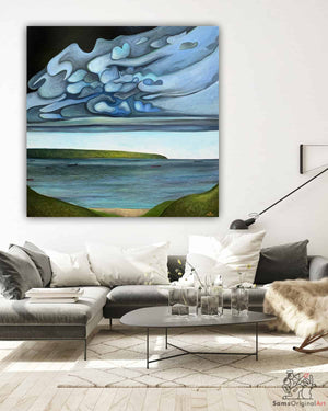 Cloud Paintings overlooking Burrard Inlet