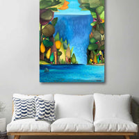 Bright and Colorful River Paintings