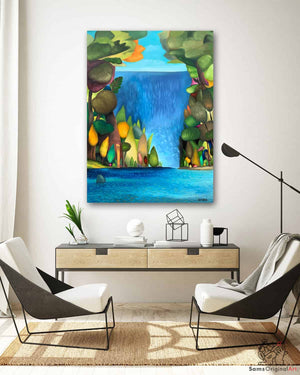Bright and colorful Wall Art Vancouver
