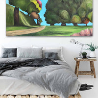 Colorful Tree Paintings Vancouver