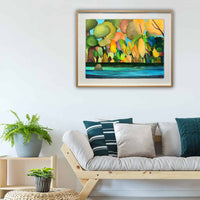 Modern Colorful Tree Wall Art