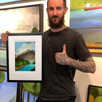 Bright and colorful landscape paintings