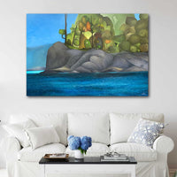 Surrealism Island Paintings and Canvas Prints