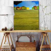 Funky Tree Paintings and Canvas Prints