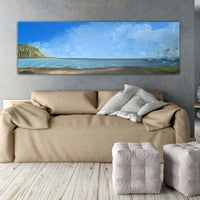 Panoramic Ocean Paintings and Canvas Prints