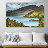 Mountain, Cloud and Ocean Paintings Vancouver