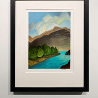 Colorful framed artwork Vancouver