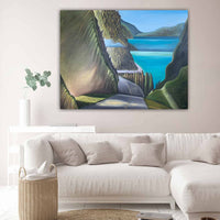 Painting of Whistler Highway