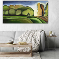 Whimsical Tree Paintings