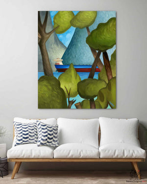 Vancouver Freighter Paintings