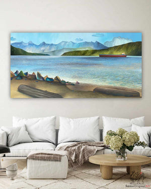 Vancouver Beach Paintings