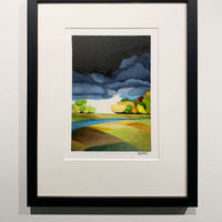 Night Storm Prairie Paintings