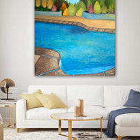 Paintings with Swimming Pools