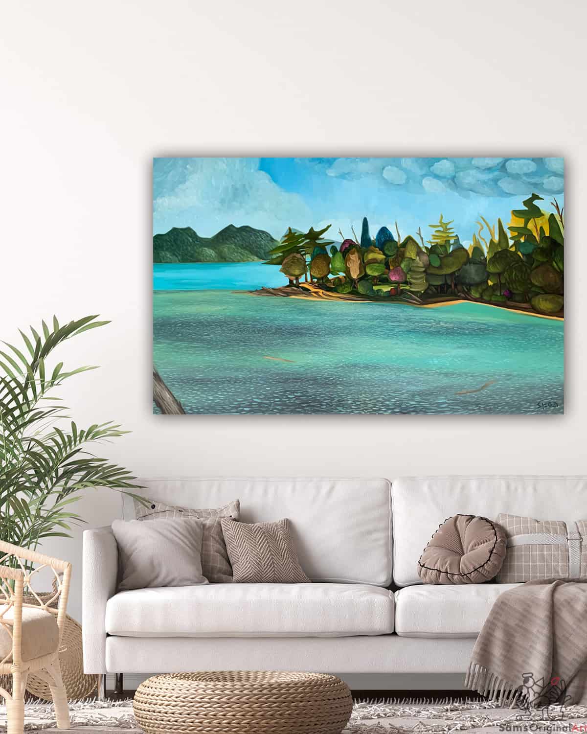 Sunshine Coast Modern Landscape Artwork Sam s Original Art