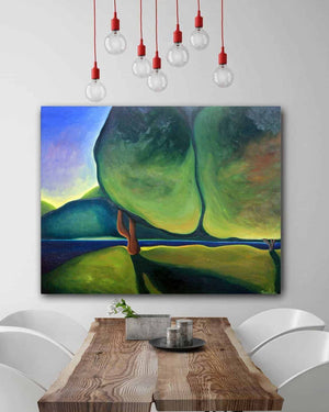 Vancouver Tree Painting