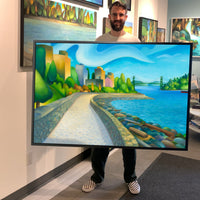 Ambleside Seawall Vancouver Artist