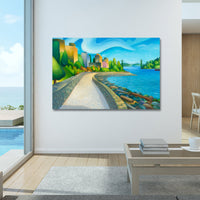 Ambleside Seawall Vancouver Art
