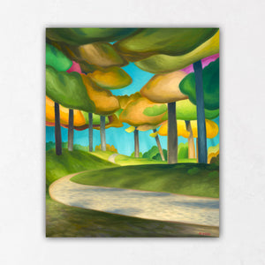 Whimsical Autumn Art for Sale