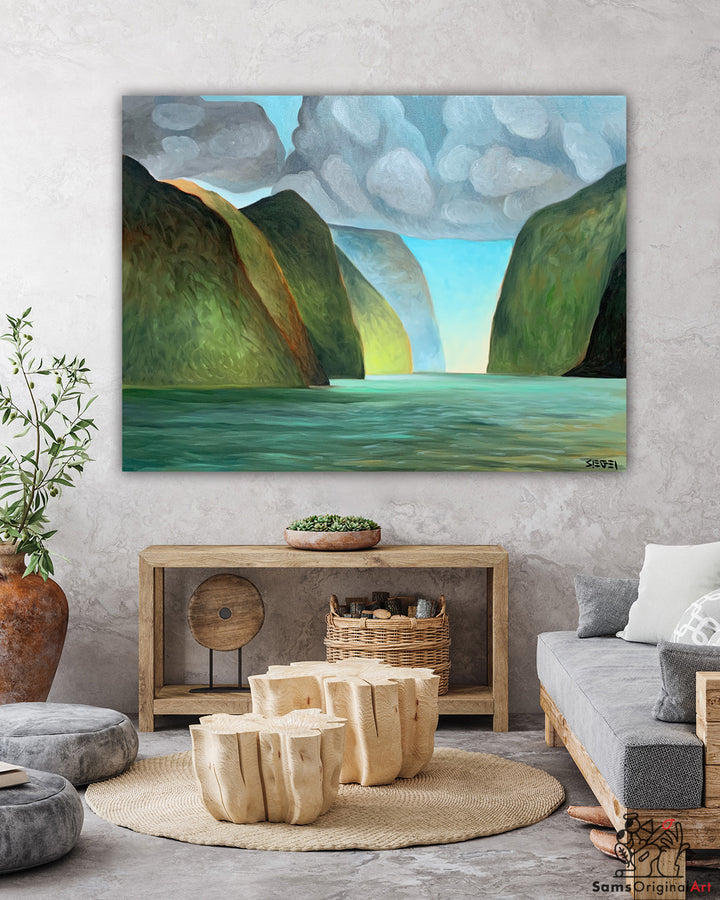 Georgia Abstract Paintings of the Georgia Strait | View our unique abstract paintings ...