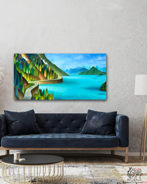 Sea to Sky Highway Painting