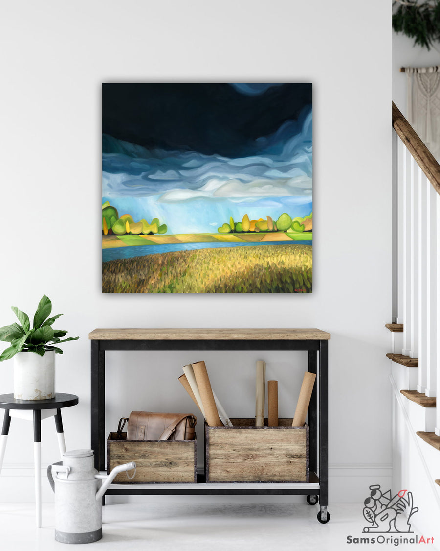 Prairie Storm Paintings