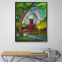 Whimsical House Paintings for Sale