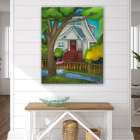 Whimsical Home Painting for sale