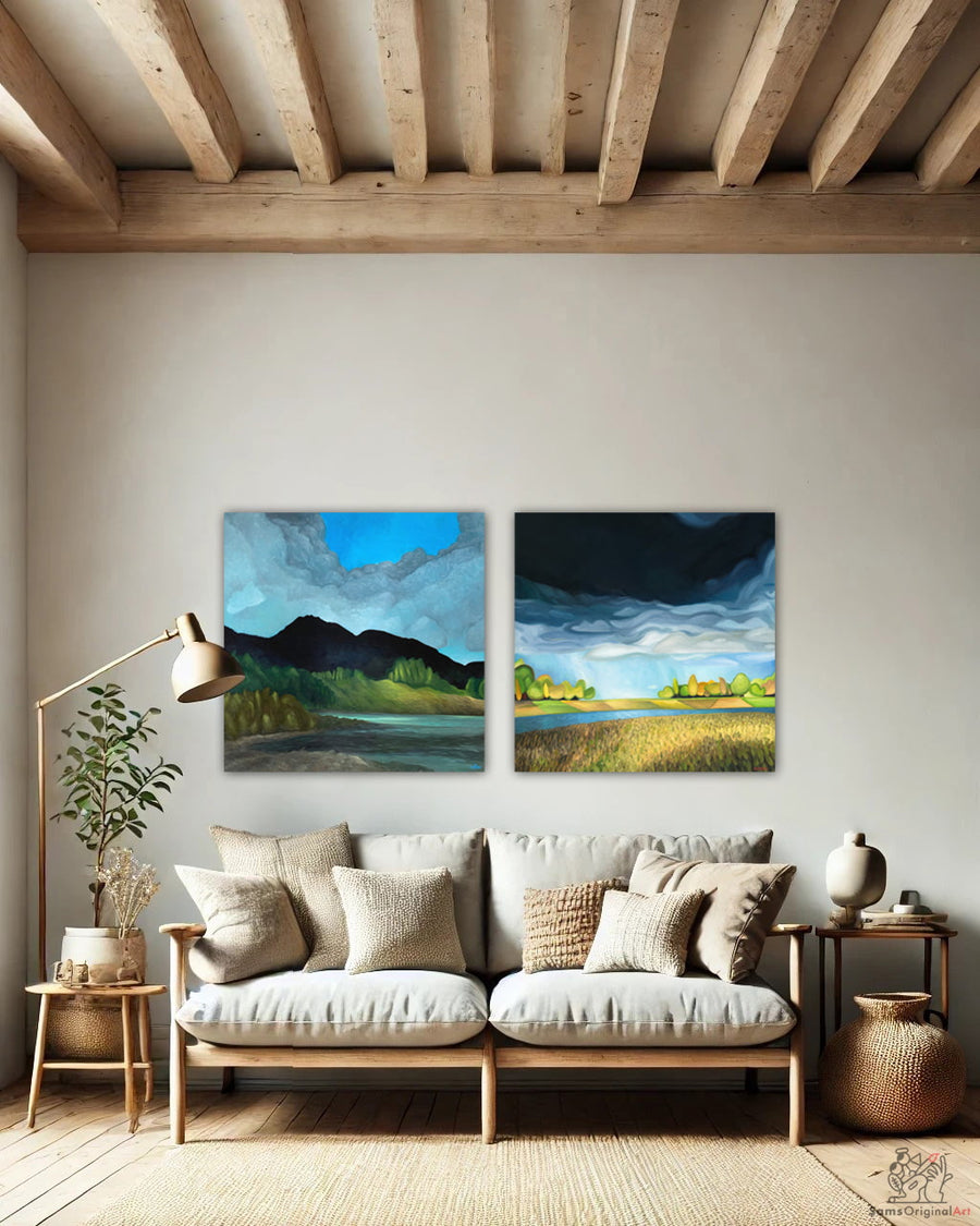 Landscape Canvas Print Set