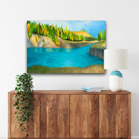Miles Canyon Canvas Prints