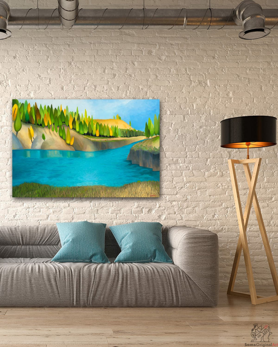 Paintings of Miles Canyon