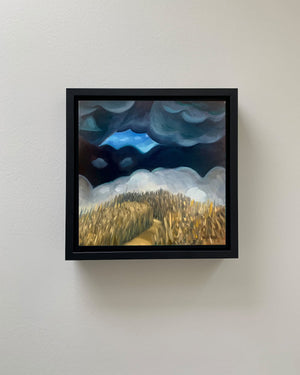 Tall Grass Black Sky Paintings