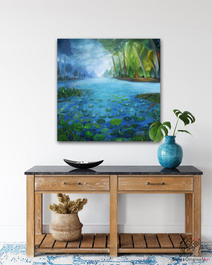 Lily Pad Paintings Vancouver 