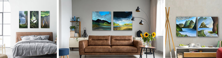 Canvas Sets Triptychs Sam Siegel Art