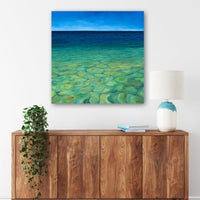 Tropical Clear Water Wall Art
