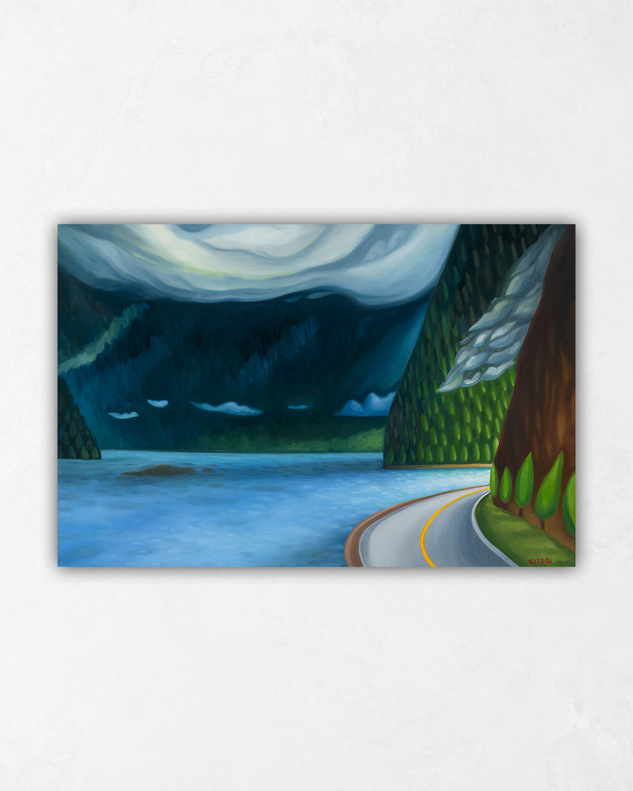 Whistler Highway Painting