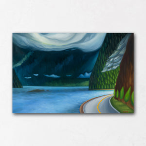 Sea to Sky Whistler Painting