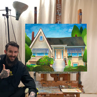 Vancouver Paintings of Homes