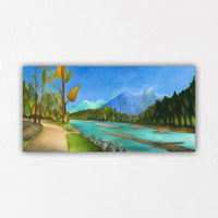 Vedder River Chilliwack Canvas Art