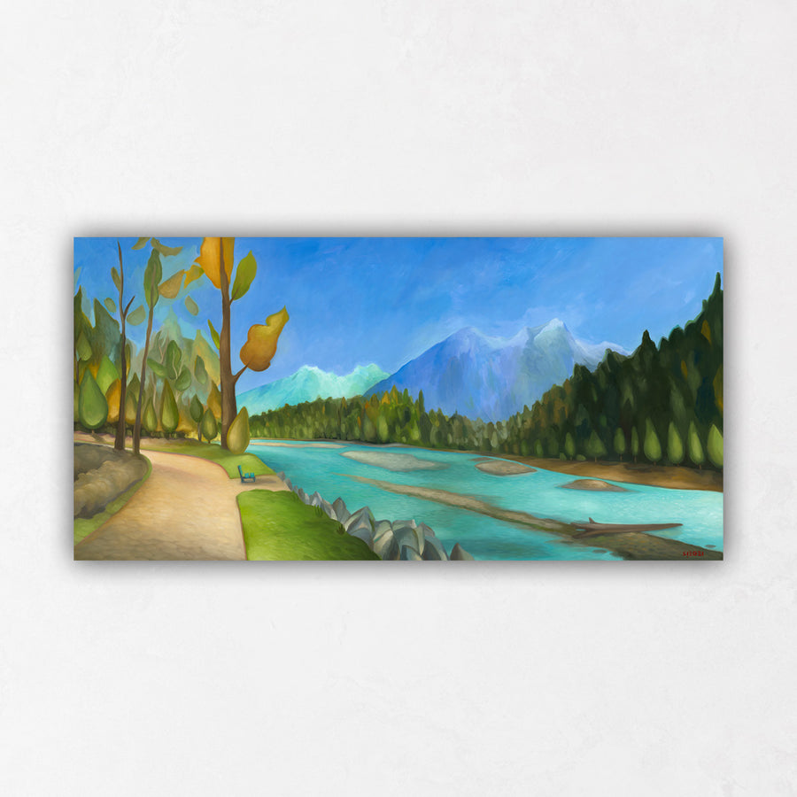 Vedder River Original Art Chilliwack