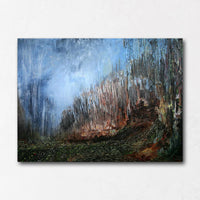 unique abstract landscape painting