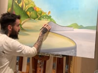 Stanley Park Seawall Paintings video