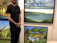 Burrard Inlet painting video
